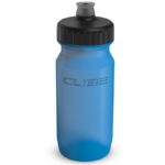 BOTELLA CUBE FEATHER 0.5L NEGRO, AZUL, ROJO, TRANSPARENTE.